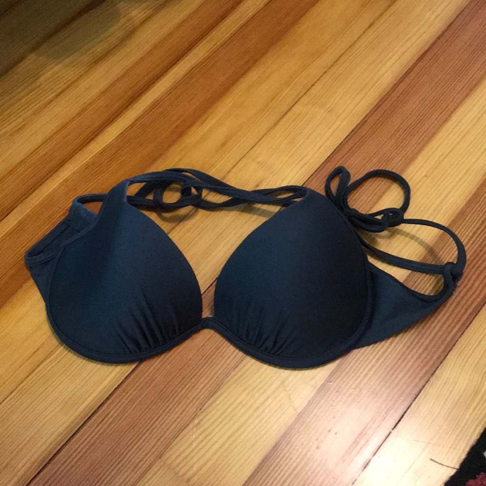 Dark Gray Body Glove Push-up Bikini top